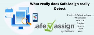 does safeassign check previously submitted work