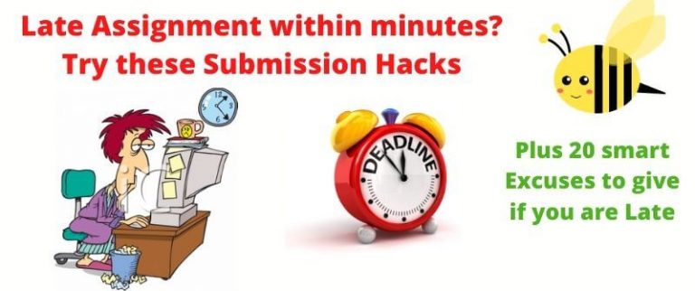 submit an assignment late