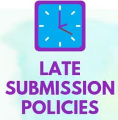 Late submission policies and penalties