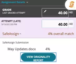 report matching other students