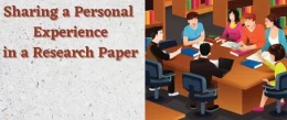 Can a Research Paper have Personal Experience or Narrative