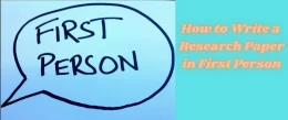 Can Research Paper be written in First-Person Language or 3rd