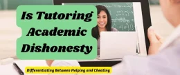 Is Using a Tutor Cheating: Online Tutoring or Just Collusion