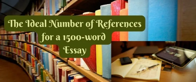 The Ideal Number of References