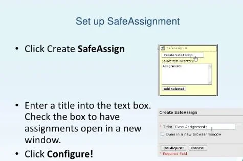 using safeassign