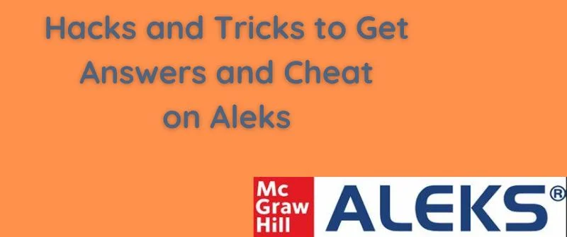 Cheating on Aleks