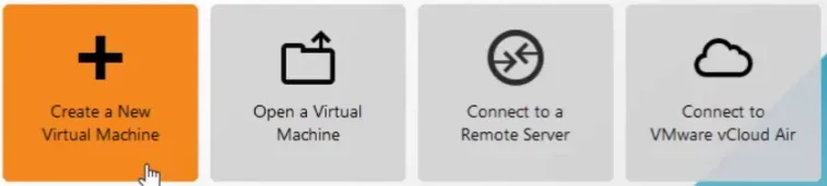 creating a virtual machine